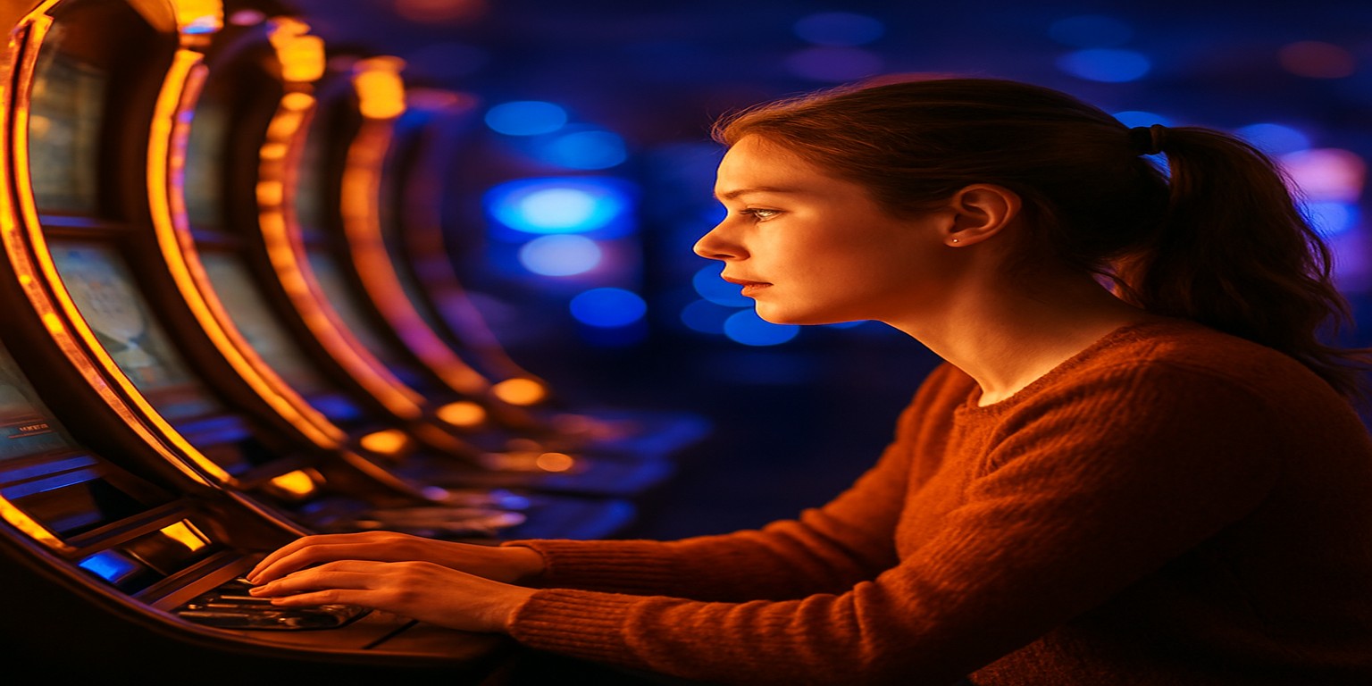 bk3-এ Lucky Jet গেমটি খেলতে থাকা একজন নারী