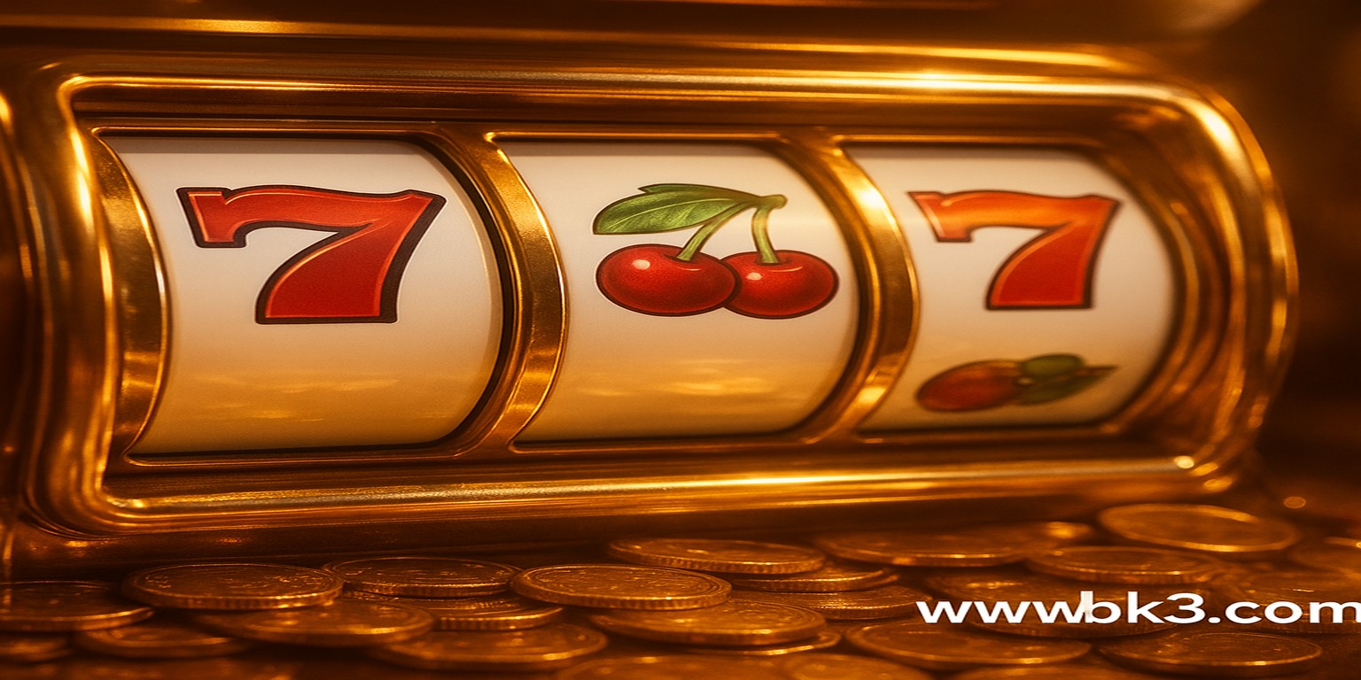 উত্সাহী একজন নারী স্লটস খেলা করছেন